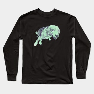 I Pooped Today, Dog Version #8 Long Sleeve T-Shirt